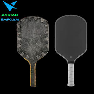 OEM ODM personnalisé Jiaqian <span class=keywords><strong>F2</strong></span> EMFoam thermoformé T700 mousse à noyau en fibre de carbone brute EVA pagaie de pickleball pleine mousse - Product Image 1
