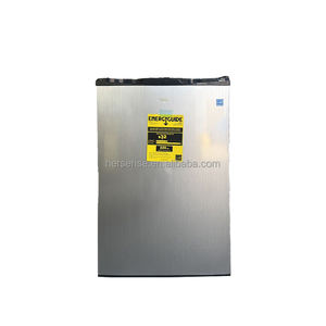 Réfrigérateur TCL 127L 110v à porte simple, <span class=keywords><strong>petite</strong></span> taille, sans givre, mini congélateur argenté, faible consommation d'énergie pour les foyers, les hôtels, les départements - Product Image 1