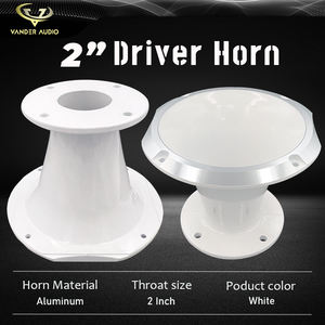 Corneta Difusora de Alumínio Super Branco de 2 Polegadas com Fixação por Parafuso para Driver de Compressão - Product Image 2