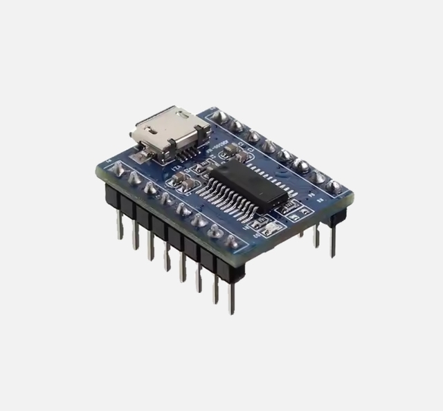 Electronic Components One-to-One 5-Channel Control Music IC with MP3 Module & MCU Serial Port Broadcast Voice Module JQ6500