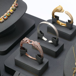 Exhibidores de Joyería de Microfibra de Lujo Personalizados al por Mayor para Anillos, Aretes y Pulseras, Accesorios de Exhibición de Joyería de Microfibra - Product Image 3