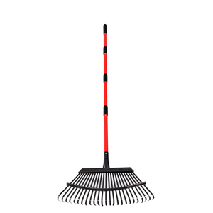 Râteau de jardin réglable à 25 dents personnalisable |   Râteau à feuilles en acier inoxydable durable - Product Image 4