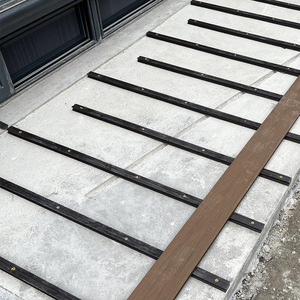 Suelo Compuesto de Madera y Plástico (PE) para Exteriores, con Diseño de Rayas, Antideslizante, Resistente a <span class=keywords><strong>la</strong></span> Humedad y a <span class=keywords><strong>la</strong></span> Corrosión, para Patio, Jardín y <span class=keywords><strong>Terraza</strong></span>, Chengdu - Product Image 3