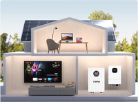 Batterie solaire LiFePO4 de petite taille Y 300Ah 15kWh 10KWH 5kWh, système de stockage d'énergie de type rouleau, batterie lithium-ion