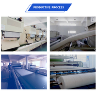 Nouveau filtre de plafond pour cabine de peinture/salle de peinture automobile, média de pré-filtration en fibres synthétiques avec efficacité M5