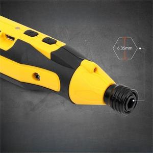Combinación <span class=keywords><strong>4V</strong></span> destornillador eléctrico USB recargable <span class=keywords><strong>inalámbrico</strong></span> hogar pequeño Kits de herramientas eléctricas - Product Image 5