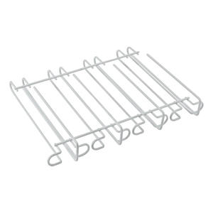 Soporte de Hierro Blanco para Vasos Debajo del Estante 33x27x7cm - Product Image 1