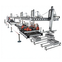 Ligne de production d'extrusion de profilés en aluminium, machine CNC pour fenêtres et portes, ligne entièrement automatisée