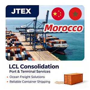Stabile Seefracht von China nach Marokko, LCL-Versandservice, Hafen-zu-Hafen, internationale Logistik, Spediteur, Frachtagent - Product Image 1