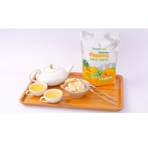 OEM Freeze Dried Pineapple Snack Vietnam Customized Logo/Design High <b>Quality</b> Light Yellow Sliced <b>Sweet</b> Bulk Packaging - Product Image 1