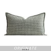 RUIYI Style nordique carré housse de coussin et taie d'oreiller couture de haute qualité pur coton en gros pour la maison et l'hôtel