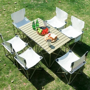 Polar Everest nuovi mobili da esterno robusti accessori da campeggio sedia pieghevole durevole <span class=keywords><strong>Set</strong></span> di sedie da tavolo da Picnic con borsa portatile - Product Image 6