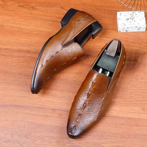 Zapatos Oxford de Vestir Casuales para Hombre, Personalizados, de Cuero Genuino, con Cordones, que Aumentan la Altura, para Bodas y Fiestas - Product Image 6