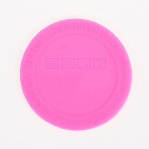 Hot Selling 20oz 30oz Skinny Straight Sublimation Stainless Steel Tumbler <b>Coaster</b> Silicone Pad Rubber Bottom With Adhesive - Product Image 4