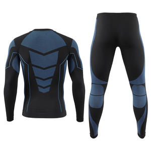 Vêtements de fitness et d'entraînement Vêtements de sport Vêtements de sport Ensemble de sous-vêtements <span class=keywords><strong>thermiques</strong></span> pour hommes et femmes - Product Image 2