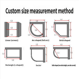 Moderna Cabina de Ducha Plateada Brillante <span class=keywords><strong>HECE</strong></span> con Cristal Templado de 8mm y 10mm para Baño - Product Image 6