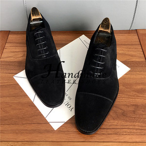 New model <b>Block</b> retro casual business leather shoes for men - genuine leather three-piece oxford shoes - Product Image 2