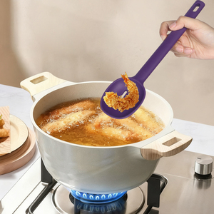 Juego <span class=keywords><strong>de</strong></span> Utensilios <span class=keywords><strong>de</strong></span> Cocina <span class=keywords><strong>de</strong></span> Silicona <span class=keywords><strong>de</strong></span> 6 Piezas, Color Morado, Personalizables al por Mayor, Antiadherentes, para Cocinar <span class=keywords><strong>en</strong></span> Casa - Product Image 3