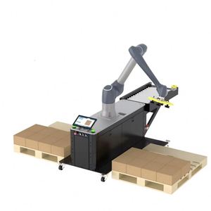 Solución Móvil de Paletización con Cobot, Sistema Automatizado de Paletización con Robot Doosan, Aplicado a Apilado y Recolección en Almacenes de Fábrica - Product Image 1