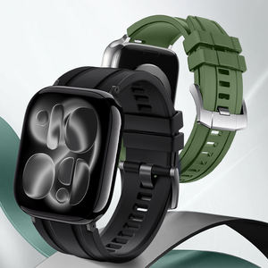 Nouveau <span class=keywords><strong>bracelet</strong></span> de montre en caoutchouc FKM imperméable avec <span class=keywords><strong>boucle</strong></span> à ardillon pour bracelets Iwatch 38 mm 40 mm 41 mm 42 mm 44 mm 45 mm 46 mm 49 mm - Product Image 1