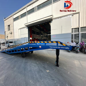 도크 레벨러 제조 이동식 적재 도크 지게차 램프 설계 램프 컨테이너 용 야드 램프 - Product Image 3