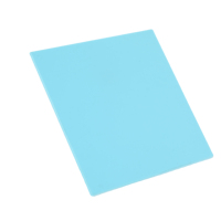 Feuille acrylique PMMA bleu clair opaque 2-5 mm, découpe laser, traitement personnalisé