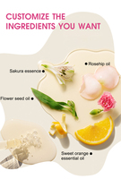 Mousse de bain à base de plantes de marque privée OEM Gel douche moussant pour le corps à l'acaride biologique avec ingrédients hydratants et parfumés