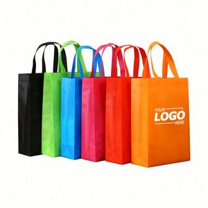 Bolsas de Tela No Tejida Promocionales - Bolsas Personalizadas con Serigrafía, Termoselladas, Reutilizables, Portátiles, para Compras, Eventos y Regalos - Product Image 1