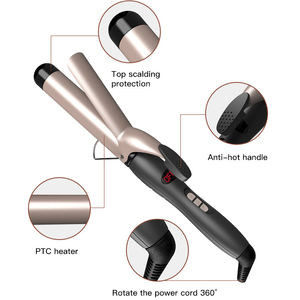 <span class=keywords><strong>BDISCO</strong></span> Hair Iron Curling Hair Styling Tools Rizador Iron Hair Straightener 2 en 1 con aire frío ventilado 360 - Product Image 4