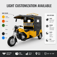 Couverture de bâche de haute qualité Tricycle moto passager Trike électrique Tuktuk 3 roues mobilité Auto pousse-pousse à vendre