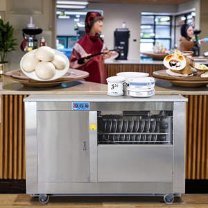 Commercial Hot Sale Motorized Food Grade Stainless Steel Bread Bun Making Convenient Mantou Cutting <b>Machine</b> <b>Ball</b> Momo Former - Product Image 3