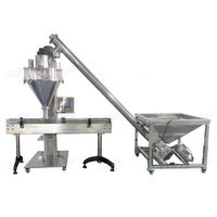 Machine de remplissage semi-automatique pour petits pots de poudre d'épices de bureau à prix avantageux
