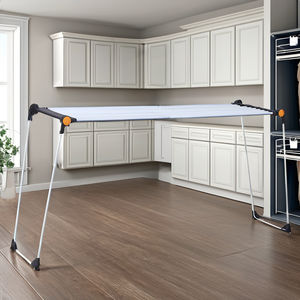 Precio <span class=keywords><strong>barato</strong></span> <span class=keywords><strong>tendedero</strong></span> montado en la pared estantes de Torre toalleros plegables telescópico para baño supermercado OEM - Product Image 5