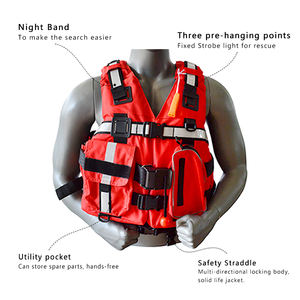 سترات النجاة للكبار سترات النجاة البحرية الرياضات المائية سترة النجاة الخفيفة سترة للصيد البحري - Product Image 5