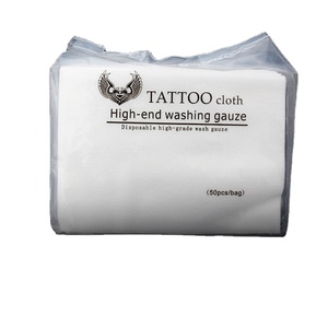 50 Packs Disposable <b>Tattoo</b> Wipe <b>Paper</b> Towels Nonwoven Cleaning Towels for Studio <b>Tattoo</b> Supplies - Product Image 3