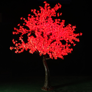 Artificial LED <strong>Tree</strong> <strong>Light</strong> 110V 220V <strong>Outdoor</strong> Decoration LED Maple <strong>Tree</strong> - Product Image 2