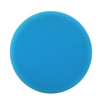 Tampon de polissage en mousse fileté bleu OEM, directement de l'usine, pour lustrage automobile, machine à cirer et polir pour l'entretien des voitures