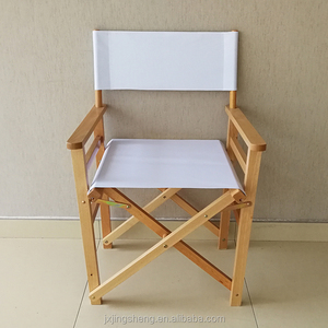 2025 Logo personnalisé impression Portable <span class=keywords><strong>chaise</strong></span> haute en bois <span class=keywords><strong>de</strong></span> hêtre massif confortable <span class=keywords><strong>chaise</strong></span> directrice <span class=keywords><strong>pliante</strong></span> pour chambre parc - Product Image 2