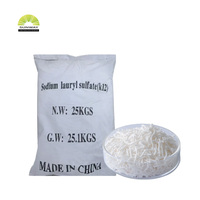 Poudre 92% de sulfate laurique de sodium de catégorie détersive SLS K12 pour le nettoyage