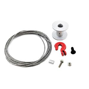 Direksiyon dişli <span class=keywords><strong>Servo</strong></span> vinç tekerlek için 1/10 TRX4 <span class=keywords><strong>D90</strong></span> D110 Scx10 90046 RC kaya paleti araba parçaları - Product Image 4