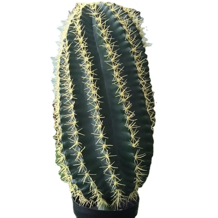 TH-20 Artificial golden barrel cactus desert floral succulent plants for home office decoration