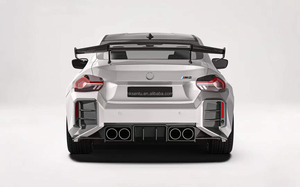Nuevo Kit de Carrocería para BMW Serie 2 M2 Competition Coupé M2G87 2018-2021, Estilo PAK, Fibra de Carbono, Lip Delantero, Faldones Laterales, Difusor, Ensamblaje con Tornillos - Product Image 4