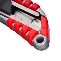 Couteau utilitaire à lame tranchante en acier au carbone robuste de 18mm de large avec lames rétractables coupe-boîte de bricolage pour cartons