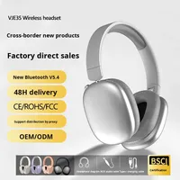 Casque stéréo sans fil sport de haute qualité MAX à réduction de bruit active, étanche IPX-3, design supra-auriculaire