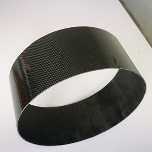Tubo <span class=keywords><strong>de</strong></span> fibra <span class=keywords><strong>de</strong></span> carbono gran diámetro personalizado 3k 50mm 100mm fibra <span class=keywords><strong>de</strong></span> carbono tubo - Product Image 2