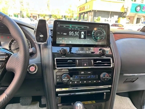 เครื่องเล่นวิทยุติดรถยนต์ขนาด 12.3 นิ้ว พร้อมเครื่องเล่นดีวีดี สำหรับรถยนต์นิสสัน ปาโทรล Y62 อินฟินิตี้ QX80 QX56 อามันดา ปี 2010-2021 พร้อมระบบนำทาง GPS - Product Image 5