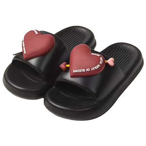 Zapatillas de baño deportivas para mujer, con diseño de flecha de Cupido, material EVA, antideslizantes, acolchadas, transpirables e impermeables, para interiores y exteriores - Product Image 1