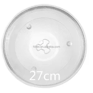 clear microwave oven glass plate : tray turntable is borosilicate revolving glass plate ,model is complete