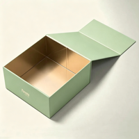 Boîtes cadeaux magnétiques haut de gamme, boîtes pliables magnétiques, emballage personnalisé en carton rigide avec impression de logo