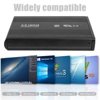 Boîtier de disque dur SSD USB 3.0 vers SATA, 480 Mbps, boîtier de disque dur externe USB 2.0, boîte de disque dur SSD externe